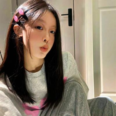 听见她说